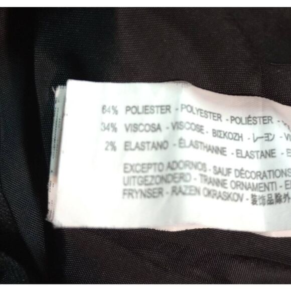 Zara Pants Men's 30 Black Chino - Picture 6 of 7